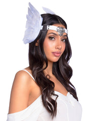 Leg Avenue A2914 Filigree Medallion Feather Headband