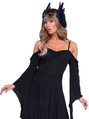 Leg Avenue A2914 Filigree Medallion Feather Headband