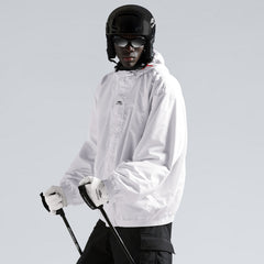 Balenciaga 3B SPORTS ICON SKI Men's Fall/Winter Fashion Solid-Color Hooded Zipper Windproof Ski Series Down Jacket #79555