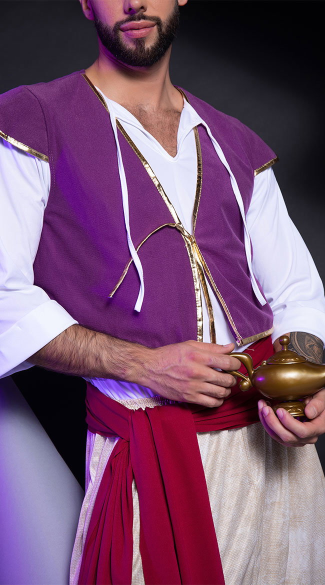 Men's Arabian Folk Hero Costume - Image 7