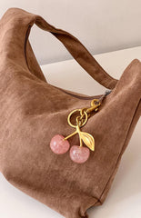 Cherry Pink Keyring