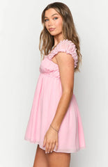 Dasies Pink Mini Dress