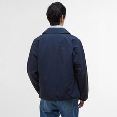 Barbour Men's Spring/Fall Fashion Classic Solid Color Lapel Single Breasted Waterproof Polyester Blend Fabric Casual Oversized Jacket #79495