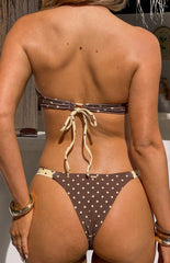 Ellis Brown Polka Dot Bikini Bottoms