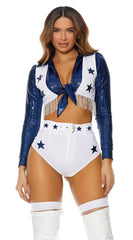 Seeing Stars Cheerleader Costume - Image 1