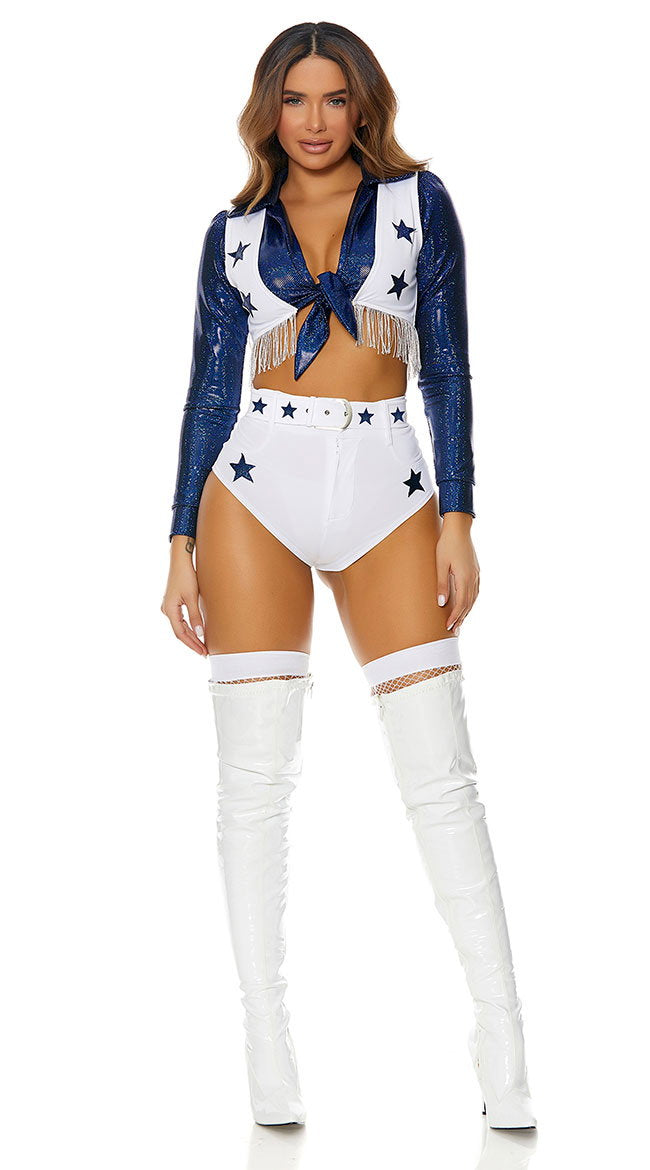 Seeing Stars Cheerleader Costume - Image 7