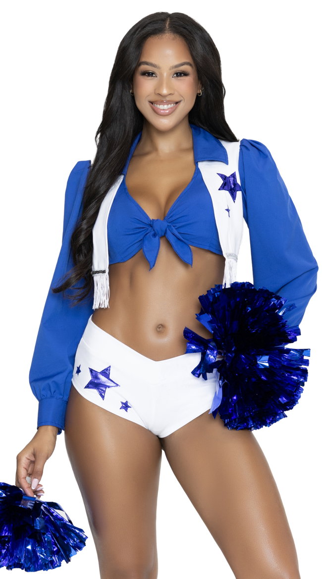 Lone Star Cheerleader Three Piece Costume - Image 1