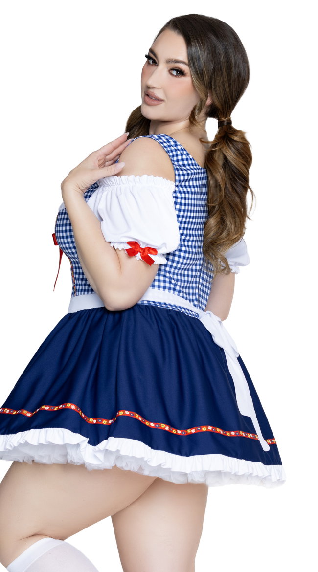 Plus Size Oktoberfest Cutie Apron Dress - Image 6