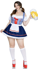 Plus Size Oktoberfest Cutie Apron Dress - Image 2
