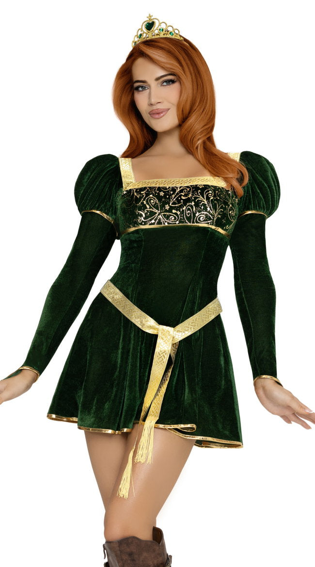 Swamp Princess Velvet Costume Set - Image 1