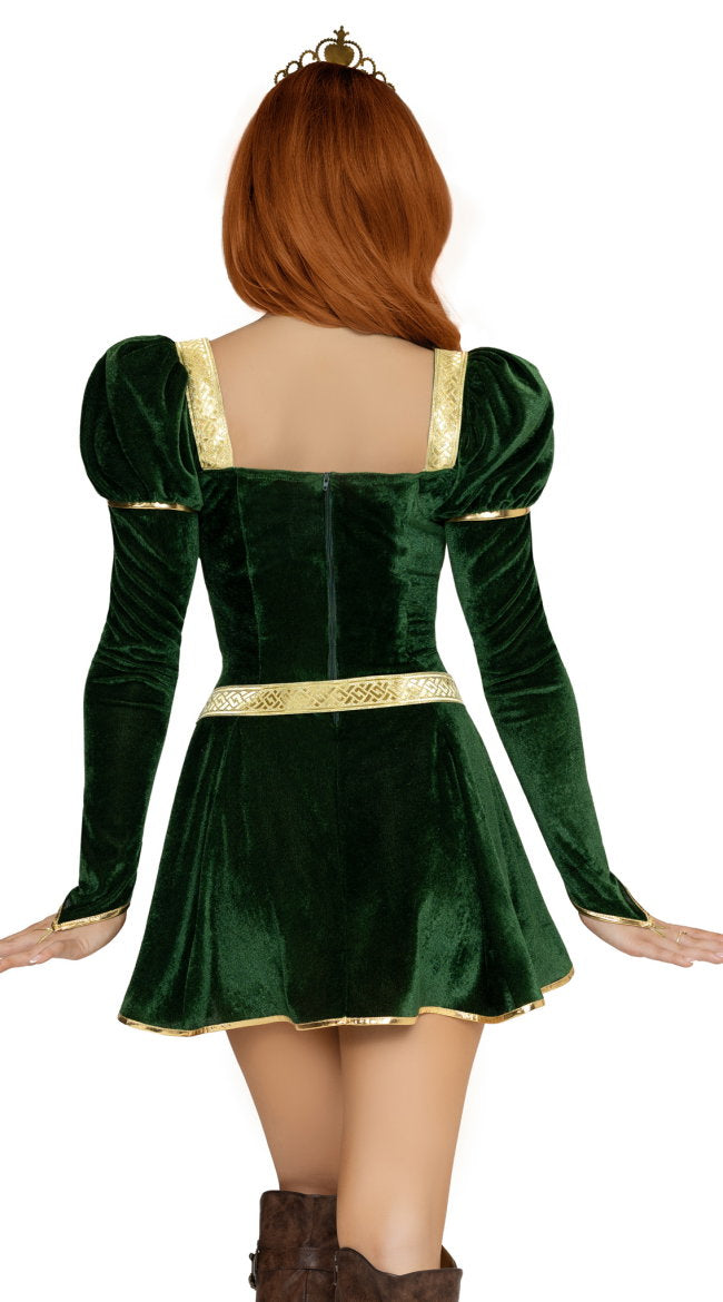 Swamp Princess Velvet Costume Set - Image 5
