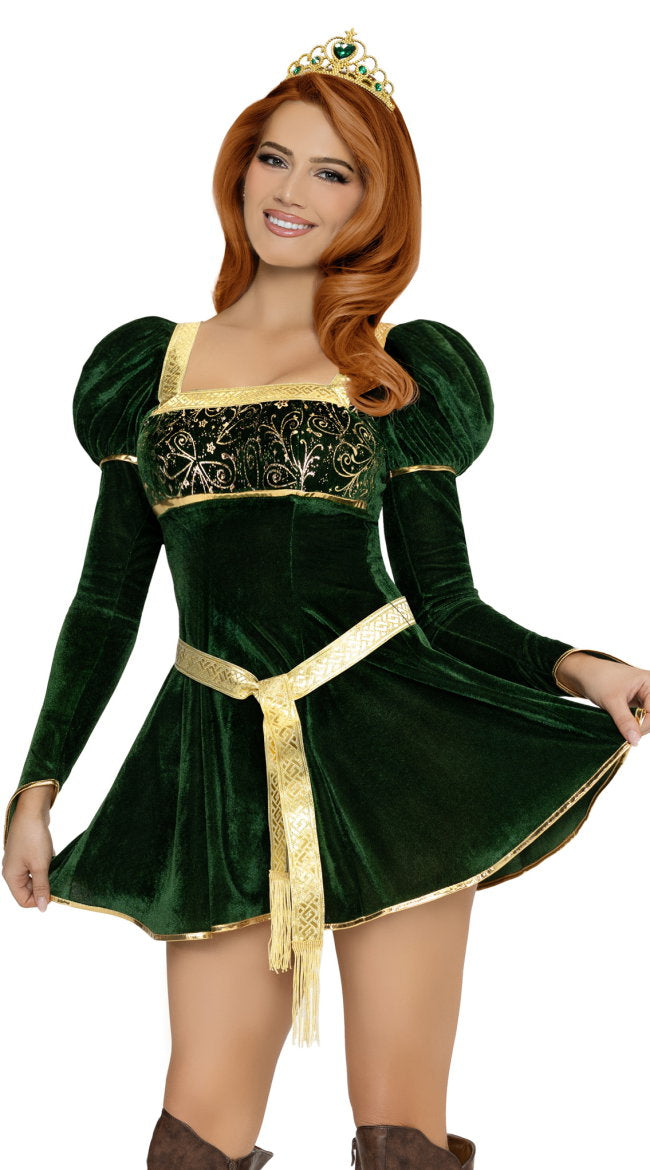 Swamp Princess Velvet Costume Set - Image 4