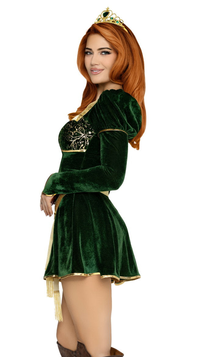 Swamp Princess Velvet Costume Set - Image 2