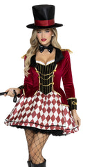 Ring Mistress Velvet Costume Set - Image 1