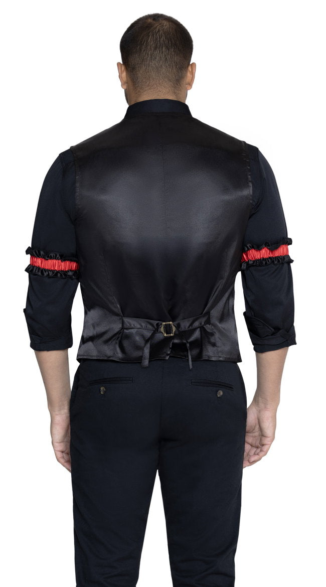 Men's Three Piece Casino High Roller Costume Kit - Image 5