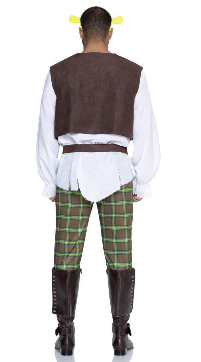 Men's Swamp Thing 5 Piece Costume Set - Image 4