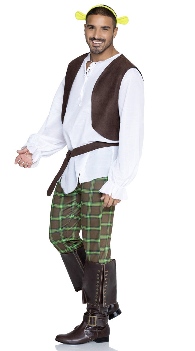 Men's Swamp Thing 5 Piece Costume Set - Image 2