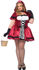 Plus Size Glamorous Red Riding Hood Costume - Image 1