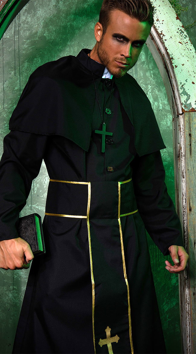 Men's Heavenly Priest Costume - Image 3
