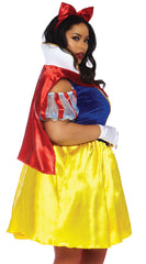 Plus Size Fairy Tale Snow White Costume - Image 2