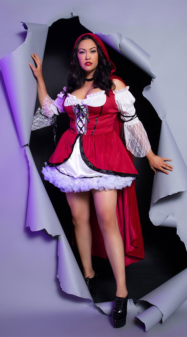 Plus Size Sexy Storybook Babe Costume - Image 6