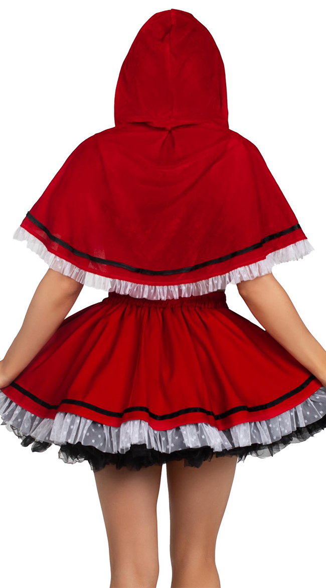 Flirty Miss Red Costume - Image 2