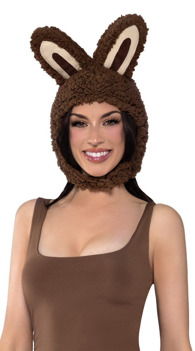 Brown Little Monster Costume Hood - Image 3