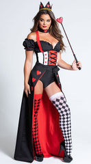 Enchanting Royal Heart Queen Costume - Image 2