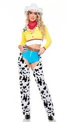 Cowgirl Sheriff Costume - Image 2