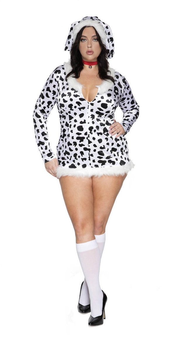 Plus Size Doggy Dalmatian Dress Costume - Image 2