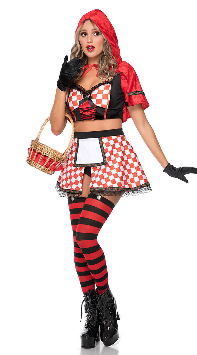 Sexy Red Riding Hood Costume - Image 10