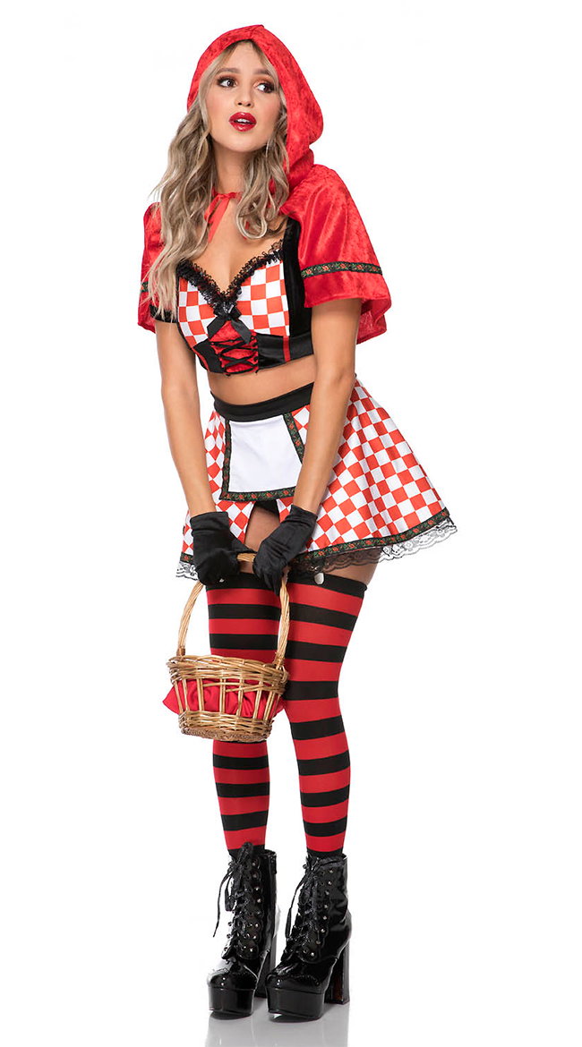 Sexy Red Riding Hood Costume - Image 8