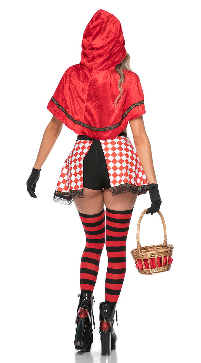 Sexy Red Riding Hood Costume - Image 5