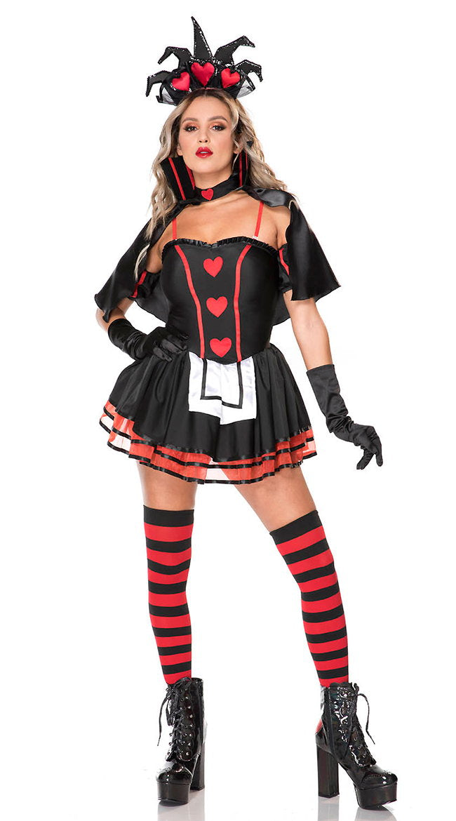 Dark Queen Of Hearts Costume - Image 9