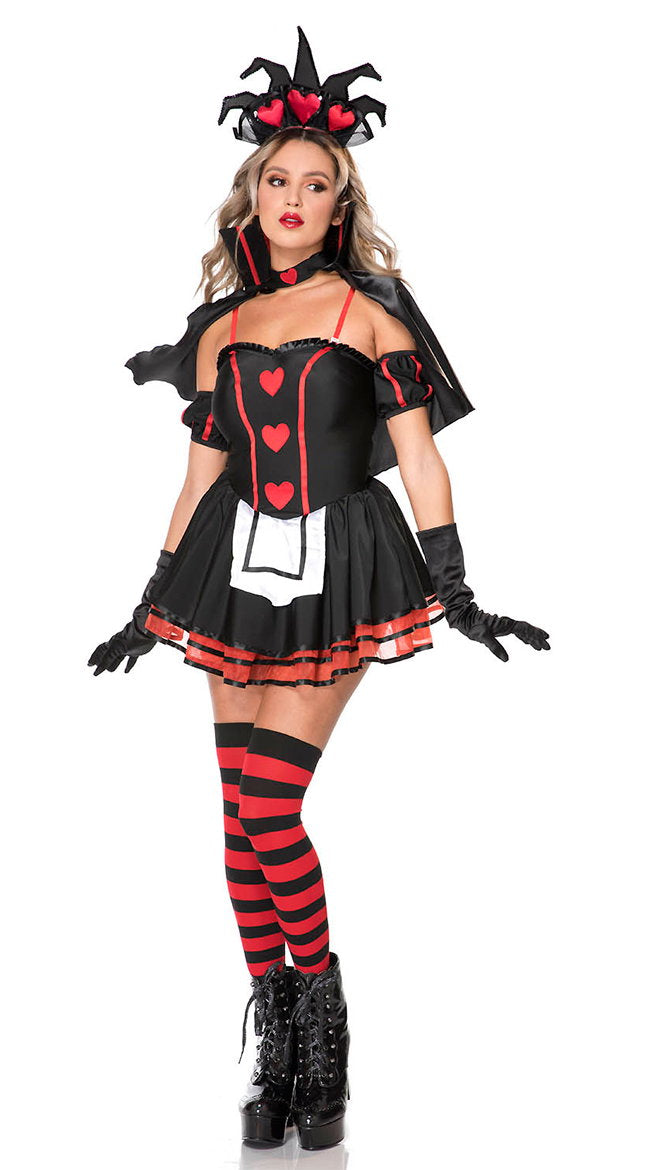 Dark Queen Of Hearts Costume - Image 6
