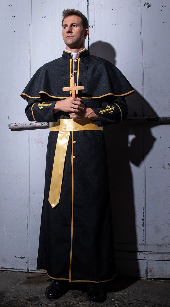 Men's Deluxe Priest Costume - Image 6
