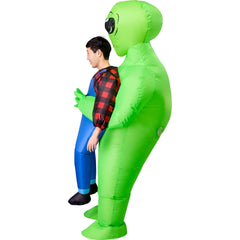 Adult Alien Abduction Inflatable Costume