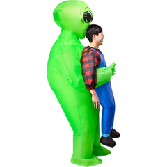 Adult Alien Abduction Inflatable Costume