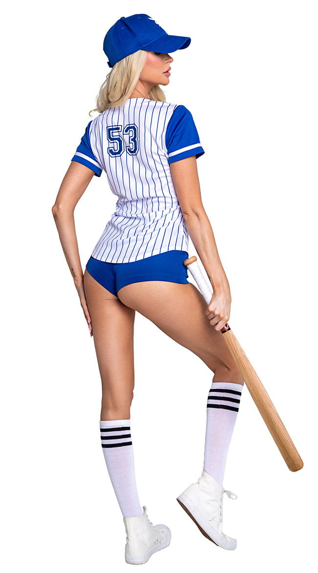 Playboy Baseball Homerun Hottie Costume - Image 3