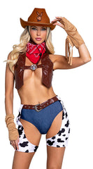 Playboy Cowgirl Ranch Babe Costume - Image 1