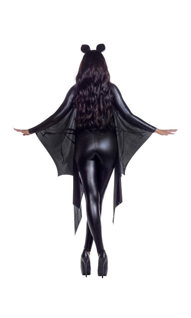 Battie Skeleton Lamé Bodysuit Two Piece Set - Image 2