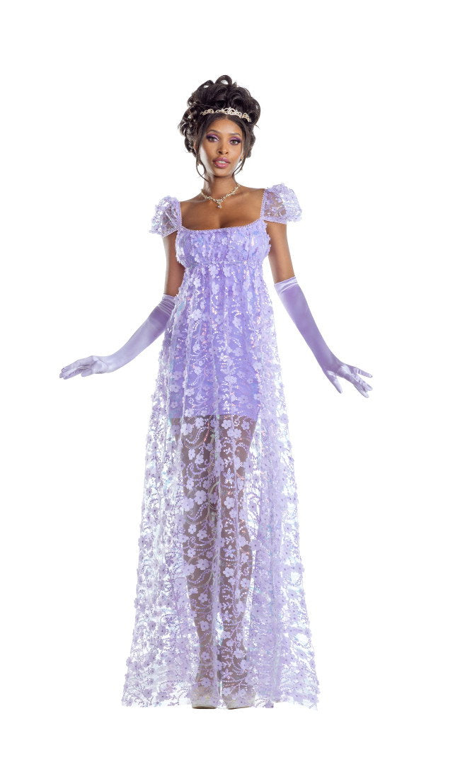 Bridgerbabe Purple Empire Dress Three Piece Set - Image 3