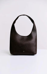 Peta & Jain Jenni Chocolate Pebbled Studded Pu Bag