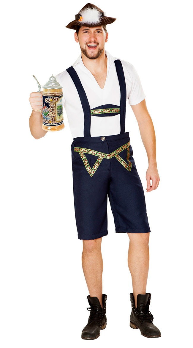 Men's Oktoberfest Beer Bud Costume - Image 1
