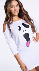 Spooked Out T-Shirt Dress Costume - Image 3