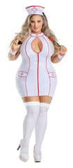Plus Frisky Nurse Bedroom Costume - Image 1