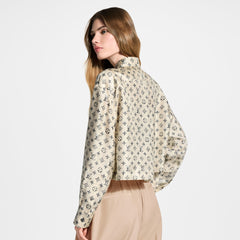 LOUIS VUITTON Cropped Buckle Up Shirt #387825