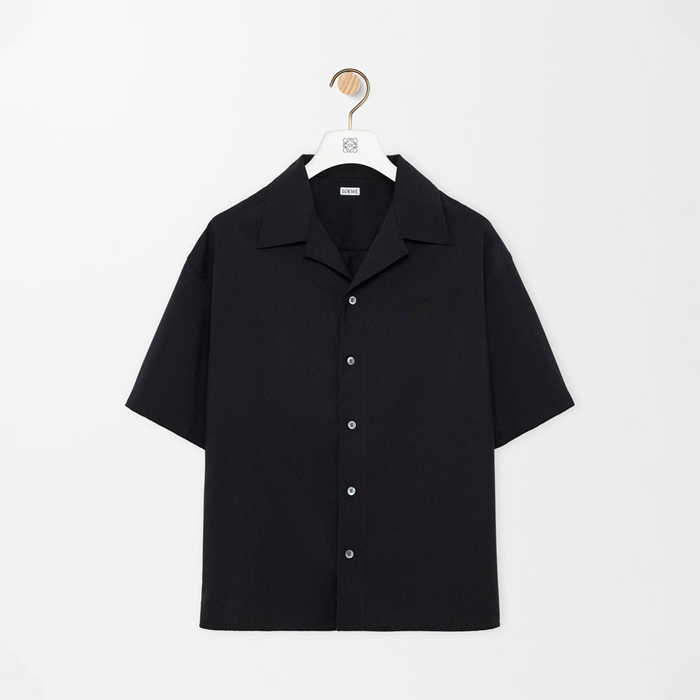 LOEWE Short Sleeve Shirt in Wool #387281