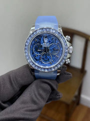 NIGO Rolex Men's Automatic Mechanical Movement Waterproof Sapphire Dial Silicone Strap Watch #nigo72394