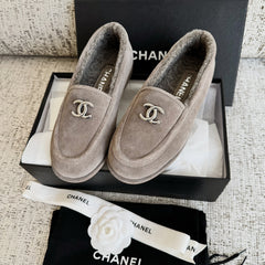 Chanel Wool Loafers #325571